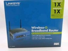 Linksys Wireless-G Broadband Router All-In-One 2.4 GHz WRT54G New Open Box picture