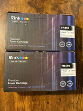 EZink TN450 Black High Yield Toner Cartridge for Brother Printers NIB picture