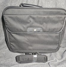 Targus 15.6 Traditional Notepac Laptop Case w/Shoulder Strap Black NWT  picture