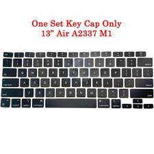 NEW One Set Replacement Black Keyboard Key Cap for Macbook Air 13