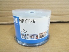 New Factory Sealed ~ 50 Pack HP CD-R 52x 700 MB Data / 80 Minutes Music picture