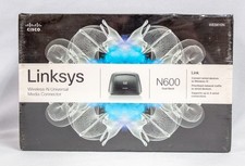 Linksys WES610N (N600) 4-Port Dual-Band N Media Connector (Sealed Package) picture