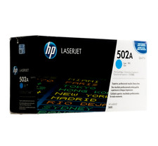 Genuine HP 502A Cyan (Q6471A) Toner Cartridge - LaserJet 3600 - New OEM Sealed picture