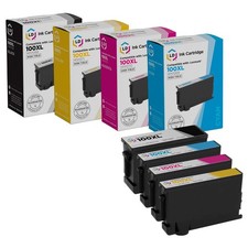 LD Compatible Lexmark 100XL/100 4Pk:  14N1068 BLK/14N1069 C/14N1070 M/14N1071 Y picture