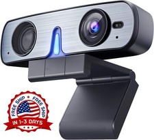 Cámara de computadora con micrófono con reducción de ruido y baja iluminación US picture
