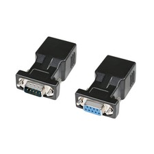 DTECH RS232 DB9 to RJ45 Serial Adapter DB-9 Female/Male to RJ-45 Female Ether... picture