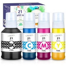 Topcolor GI-21 Ink Bottles for Canon G3270 G3260 picture