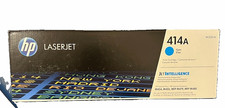 HP 414A W2021A Cyan Genuine Laser Toner for Color LaserJet Pro M454/M479 picture