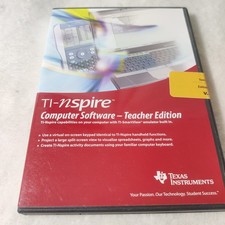 TI-Nspire CAS Computer Software - Graphing Calculator - Teacher Edition - SEALED picture