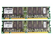256MB (2x128MB) Kingston KTC-EN133/128 SDRAM 133Mhz PC133 UDIMM Memory picture
