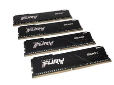 (Lot of 4) Kingston Fury Beast 32GB DDR4 Gaming RAM / KF436C18BB/32 - VGC picture