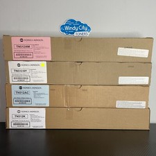 Konica Minolta TN512 YMCK Standard Yield Toner Cartridges Set For BizHub C454 picture