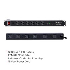 Cyberpower CPS-1215RMS Rackmount Surge Protector picture