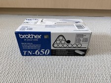 Brother TN-650 Genuine Toner Cartridge Brother TN650 NEW SEALED BOX picture