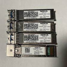 4 NOKIA 1AB410060001 10GbE/CPRi 3-7 SMDF 10.3G 10km I-temp Optical Transceivers picture