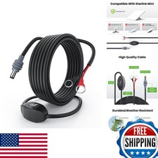 XTAR CB8 Starlink Mini O-Ring DC Charging Cable 3M/10FT with Switch picture