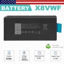 X8VWF Laptop Battery For Dell Latitude 14 Rugged 5404 5414 E5404 7404 7414 97Wh picture
