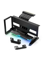 EZDIY-FAB AH18 GPU Vertical Bracket PCIe 5.0 x16 200mm Riser Cable picture