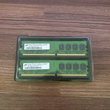 2 GB (2x1GB) Micron DDR2 PC2- 4200U-MT16HTF12864AY-53ED4 - Desktop RAM - Tested picture