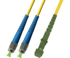 5M Singlemode Duplex Fiber Optic Cable 9/125 FC UPC Mtrj APC Patch Cable Network picture