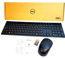 Dell KM5221W Wireless Keyboard & Mouse Bundle Black Enhanced Function Keys. picture
