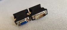 DVI-A Male To VGA Female Converter Adapter 17 (12+5) Excellent Condition  picture