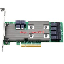 LSI 9300-8I 9300-16I 9305-16I 9305-24I IT Mode HBA JBOD PCI-E 3.0 SATA SAS LOT picture