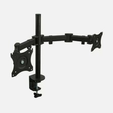 Mount-It MI-1752 Height Adjust Full-Motion Desk Mount for 2x 13-27