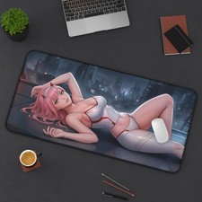 Zero Two Mouse Pad, Darling Franxx Desk Mat, Gaming Mouse Pad XL picture