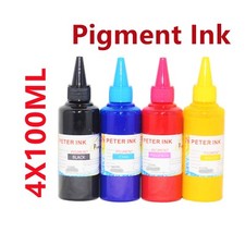 4X100ML Premium Pigment Ink refills for WF2960 XP5200 T222 222 cartridge picture