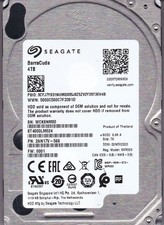 ST4000LM024 s/n: WCK6 p/n: 2AN17V-566 fw: 0001 TK NOV/2020 4TB SATA 2.5