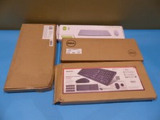 LOT OF 4 EAGLETEC SEAL SHIELD DELL KENSINGTON ASSORTED WIRELESS & WIRED KEYBOARD picture