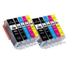 10P Premium PGI-280XXL CLI-281XXL Ink Cartridge for Canon TR8620A TR8622A TS702A picture