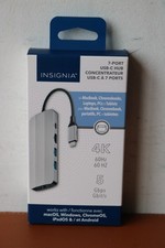 Insignia 7-Port USB-C Hub works w/macOS, Windows, ChromeOS, iPadOS & Android picture