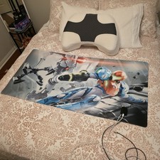 3XL Gaming Metroid Samus Deskmat - Oversized 48x24 Inch Huge stitched Desk Mat picture