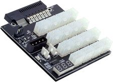 14+10Pin Flex Slot Server Power Board to 16X6Pin Power Supply Board for CHIA ETH picture