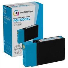 LD 9196B001 PGI-1200XL Cyan Ink Cartridge for Canon MB2320 MB2020 MB2120 MB2720 picture