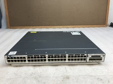 Cisco Catalyst WS-C3750X-48P-S - Poe+ Gigabit Switch w/ Rack Ears picture