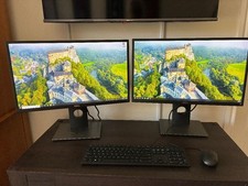 Dell Desktop i5-6600 32GB RAM SSD + Dual 24
