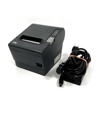 Micros Epson TM-T88IV M129H POS Receipt Printer w/ AC - Scratches picture