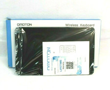 OMOTON ULTRA SLIM WIRELESS KEYBOARD BLUETOOTH KB505 w/Instructions picture