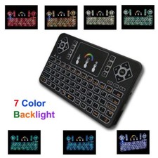 7-Color RPG Backlight Keypad USB Mini Wireless Touchpad Mouse Keyboard Remote picture