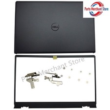 New Dell Vostro 15 3510 3520 3525 Black LCD Back Cover Lid Bezel Hinges DWRH US picture