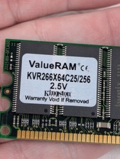 Kingston - KVR266X64C25/256 - DDR266 - 256MB RAM - 1 Stick picture