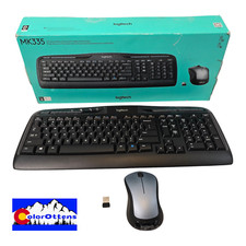 Logitech MK335 Wireless Keyboard & Mouse Combo With Media Shortcut Hot Keys picture