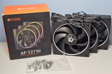 ID-COOLING Fans (3pk) AF-127 ARGB-K TRIO, 120x120x27mm Fans w/ FDB Bearing New picture
