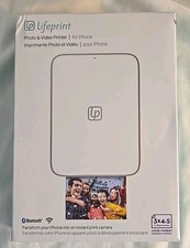 New Lifeprint Portable 3x4.5 Photo Video Printer iPhone Instant Mobile Print picture
