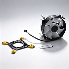 RGB CPU Cooler Fan with 90mm Silent Fan, Rainbow RGB, for LGA 115X/1200/1366 picture