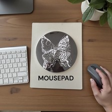 🦋 Heyday Butterfly Mousepad – Modern Minimalist Design 2-Pack SEALED Separately picture
