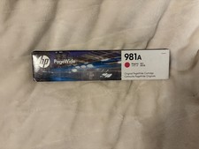 Genuine HP 981A Magenta 70ml PageWide expired 2023 picture